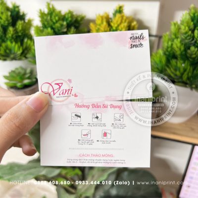 Mẫu Nails Box, Card Gắn Móng Tay Giả, Giấy Gắn Móng Tay Giả Đẹp Giá Rẻ