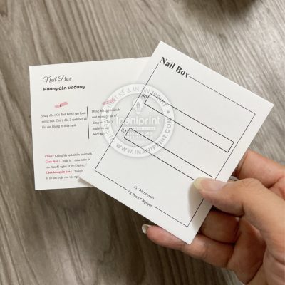 Mẫu Nails Box, Card Gắn Móng Tay Giả, Giấy Gắn Móng Tay Giả Đẹp Giá Rẻ