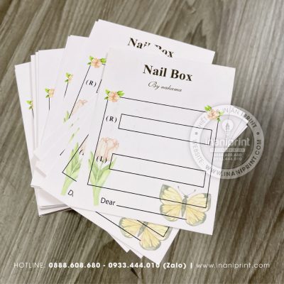 Mẫu Nails Box, Card Gắn Móng Tay Giả, Giấy Gắn Móng Tay Giả Đẹp Giá Rẻ