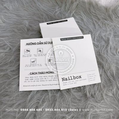 Mẫu Nails Box, Card Gắn Móng Tay Giả, Giấy Gắn Móng Tay Giả Đẹp Giá Rẻ