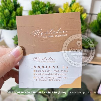 Mẫu Card Visit Studio, Name Card Studio, Danh Thiếp Studio đẹp giá rẻ