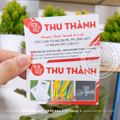 Mẫu Card Visit Cung Cấp Túi NiLon Đồ Nhựa, Name Card Cung Cấp Túi NiLon Đồ Nhựa, Danh Thiếp Cung Cấp Túi NiLon Đồ Nhựa đẹp giá rẻ