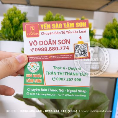 Mẫu Card Visit Nhà Thuốc, Name Card Nhà Thuốc, Danh Thiếp Nhà Thuốc đẹp giá rẻ