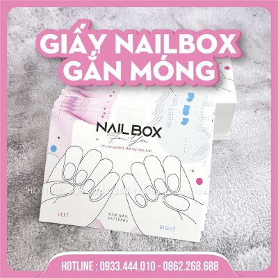 Mẫu Nails Box, Card Gắn Móng Tay Giả, Giấy Gắn Móng Tay Giả Đẹp Giá Rẻ