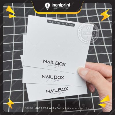 Mẫu Nails Box 1 Mặt, Card Gắn Móng Tay Giả 1 Mặt, Giấy Gắn Móng Tay Giả 1 Mặt Đẹp Giá Rẻ