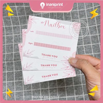 Mẫu Nails Box 1 Mặt, Card Gắn Móng Tay Giả 1 Mặt, Giấy Gắn Móng Tay Giả 1 Mặt Đẹp Giá Rẻ