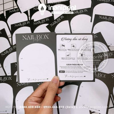 Mẫu Nails Box, Card Gắn Móng Tay Giả, Giấy Gắn Móng Tay Giả Đẹp Giá Rẻ