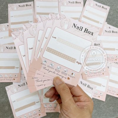 Mẫu Nails Box 1 Mặt, Card Gắn Móng Tay Giả 1 Mặt, Giấy Gắn Móng Tay Giả 1 Mặt Đẹp Giá Rẻ