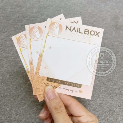 Mẫu Nails Box 1 Mặt, Card Gắn Móng Tay Giả 1 Mặt, Giấy Gắn Móng Tay Giả 1 Mặt Đẹp Giá Rẻ