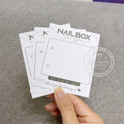 Mẫu Nails Box 1 Mặt, Card Gắn Móng Tay Giả 1 Mặt, Giấy Gắn Móng Tay Giả 1 Mặt Đẹp Giá Rẻ