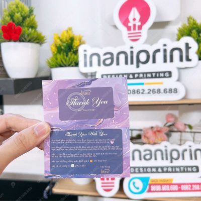 Mẫu Card Cám Ơn Shop Phụ Kiện, Thiệp Cám Ơn Shop Phụ Kiện, Danh Thiếp Cám Ơn Shop Phụ Kiện Dễ Thương đẹp giá rẻ