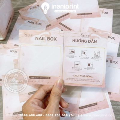 Mẫu Nails Box, Card Gắn Móng Tay Giả, Card Gắn Móng Tay Giả  Đẹp Giá Rẻ