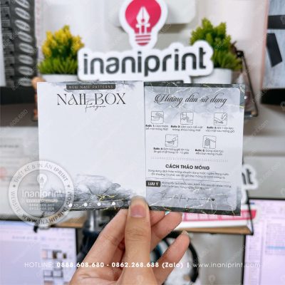 Mẫu Nails Box Xám Khói, Card Gắn Móng Tay Giả Xám Khói, Giấy Gắn Móng Tay Giả Xám Khói Đẹp Giá Rẻ