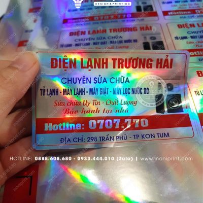 Mẫu Tem 7 Màu Shop Điện Lạnh, Tem Nhãn 7 Màu Điện Lạnh Store, Decal Dán 7 Màu Shop Điện Lạnh, Tem 7 Màu Điện Lạnh Store Đẹp Giá rẻ