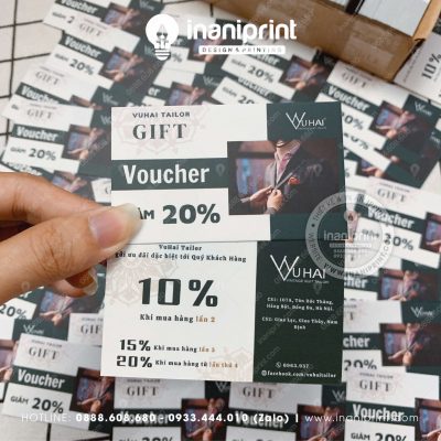 Mẫu Thẻ Giảm Giá Shop Quần Áo, Phiếu Giảm Giá Shop Quần Áo, Voucher Giảm Giá Shop Quần Áo Giá Rẻ