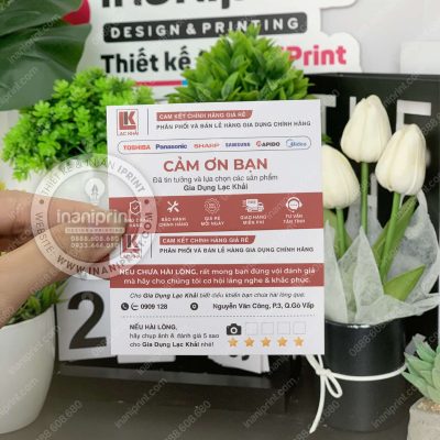 Mẫu Card Cám Ơn Công Ty Kinh Doanh, Thiệp Cám Ơn Công Ty Kinh Doanh, Danh Thiếp Cám Ơn Công Ty Kinh Doanh Dễ Thương đẹp giá rẻ