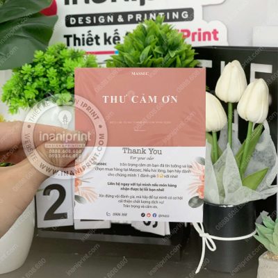 Mẫu Card Cám Ơn Shop Quần Áo, Thiệp Cám Ơn Tiệm Quần Áo, Danh Thiếp Cám Ơn Shop Quần Áo Dễ Thương đẹp giá rẻ