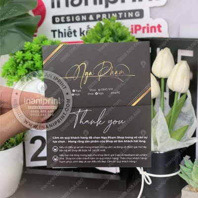 Mẫu Card Cám Ơn Shop Quần Áo, Thiệp Cám Ơn Shop Quần Áo, Danh Thiếp Cám Ơn Shop Quần Áo Dễ Thương đẹp giá rẻ