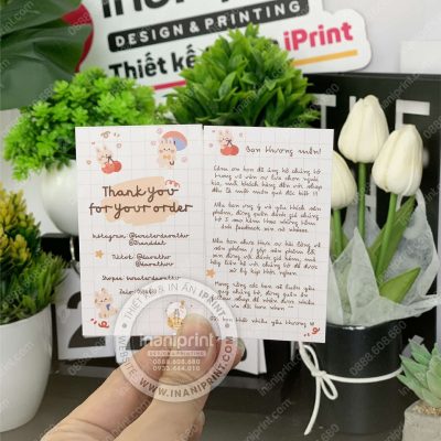 Mẫu Card Cám Ơn Shop Quần Áo, Thiệp Cám Ơn Shop Quần Áo, Danh Thiếp Cám Ơn Shop Quần Áo Dễ Thương đẹp giá rẻ