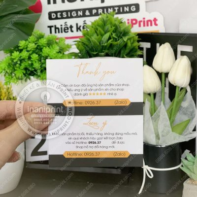 Mẫu Card Cám Ơn Shop Quần Áo, Thiệp Cám Ơn Shop Quần Áo, Danh Thiếp Cám Ơn Shop Quần Áo Dễ Thương đẹp giá rẻ