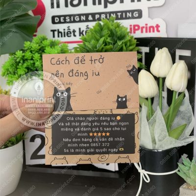 Mẫu Card Cám Ơn Shop Thú Cưng, Thiệp Cám Ơn Pet Shop, Danh Thiếp Cám Ơn Shop Thú Cưng Dễ Thương đẹp giá rẻ