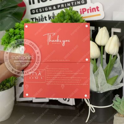 Mẫu Card Cám Ơn Shop Trà, Thiệp Cám Ơn Tiệm Trà, Danh Thiếp Cám Ơn Shop Trà Dễ Thương đẹp giá rẻ