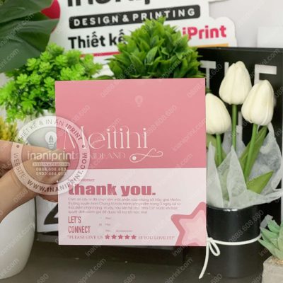 Mẫu Card Cám Ơn Shop Trang Sức, Thiệp Cám Ơn Shop Trang Sức, Danh Thiếp Cám Ơn Shop Trang Sức Dễ Thương đẹp giá rẻ