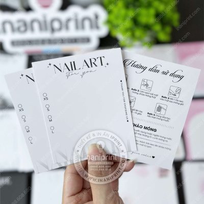 Mẫu Nails Box Nailart Ngang, Card Gắn Móng Tay Giả Nailart Ngang, Giấy Gắn Móng Tay Giả Nailart Ngang Đẹp Giá Rẻ