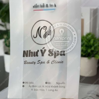 Mẫu Túi Nilon Tiệm Spa, Bao Nhựa Spa, Túi Nhựa Spa, Bao Nilon Spa Đẹp Giá rẻ