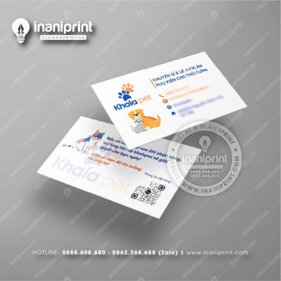 Mẫu Card Visit Pet Shop, Name Card Tiệm Thú Cưng, Danh Thiếp Pet Shop Đẹp Giá Rẻ