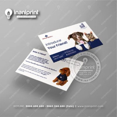 Mẫu Card Visit Pet Shop, Name Card Tiệm Thú Cưng, Danh Thiếp Pet Shop Đẹp Giá Rẻ