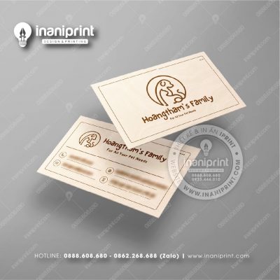 Mẫu Card Visit Pet Shop, Name Card Tiệm Thú Cưng, Danh Thiếp Pet Shop Đẹp Giá Rẻ