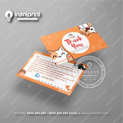 Mẫu Card Visit Pet Shop, Name Card Tiệm Thú Cưng, Danh Thiếp Pet Shop Đẹp Giá Rẻ