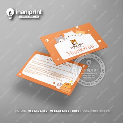 Mẫu Card Visit Pet Shop, Name Card Tiệm Thú Cưng, Danh Thiếp Pet Shop Đẹp Giá Rẻ