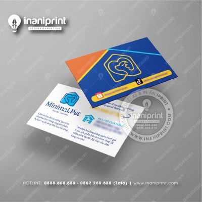 Mẫu Card Visit Pet Shop, Name Card Tiệm Thú Cưng, Danh Thiếp Pet Shop Đẹp Giá Rẻ