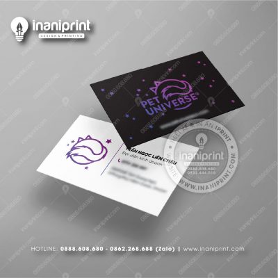 Mẫu Card Visit Pet Shop, Name Card Tiệm Thú Cưng, Danh Thiếp Pet Shop Đẹp Giá Rẻ