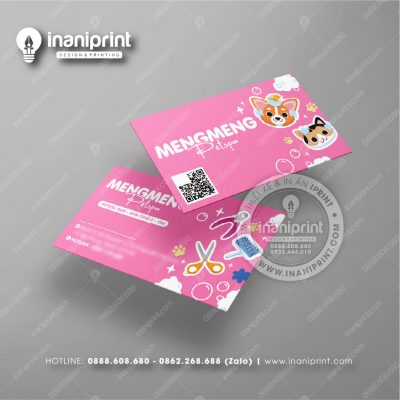 Mẫu Card Visit Pet Shop, Name Card Tiệm Thú Cưng, Danh Thiếp Pet Shop Đẹp Giá Rẻ