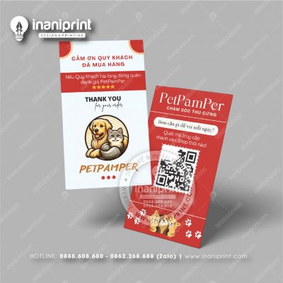 Mẫu Card Visit Pet Shop, Name Card Tiệm Thú Cưng, Danh Thiếp Pet Shop Đẹp Giá Rẻ
