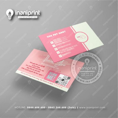 Mẫu Card Visit Pet Shop, Name Card Tiệm Thú Cưng, Danh Thiếp Pet Shop Đẹp Giá Rẻ