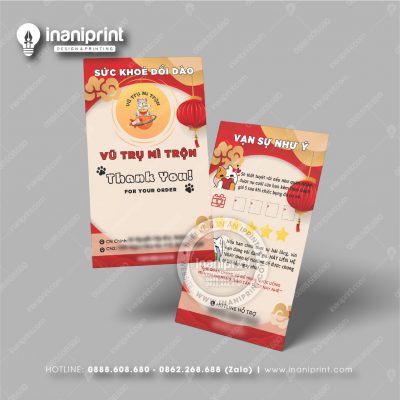 Mẫu Card Visit Quán Ăn, Name Card Tiệm Ăn, Danh Thiếp Quán Ăn Đẹp Giá Rẻ