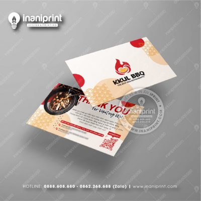 Mẫu Card Visit Quán Ăn, Name Card Tiệm Ăn, Danh Thiếp Quán Ăn Đẹp Giá Rẻ