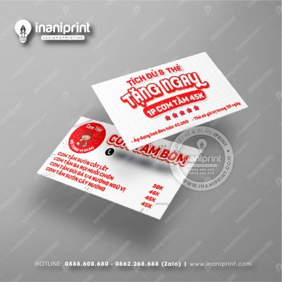 Mẫu Card Visit Quán Ăn, Name Card Tiệm Ăn, Danh Thiếp Quán Ăn Đẹp Giá Rẻ