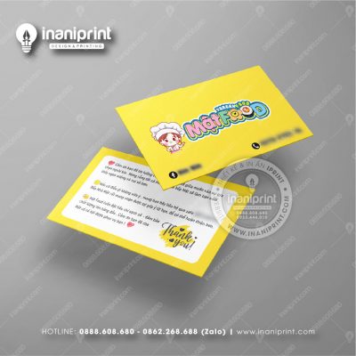 Mẫu Card Visit Quán Ăn, Name Card Tiệm Ăn, Danh Thiếp Quán Ăn Đẹp Giá Rẻ