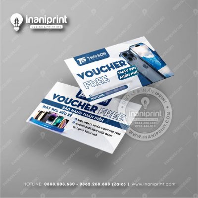 Mẫu Thẻ Giảm Giá Shop Điện Thoại, Phiếu Giảm Giá Shop Điện Thoại, Voucher Giảm Giá Shop Điện Thoại Đẹp Giá Rẻ