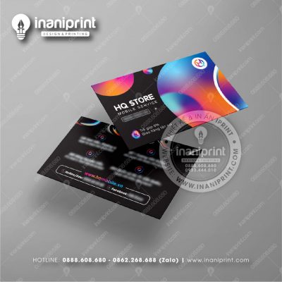 Mẫu Card Visit Shop Mobile, Name Card Tiệm Điện Thoại, Danh Thiếp Shop Điện Thoại Đẹp Giá Rẻ