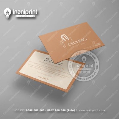 Mẫu Card Visit Shop Phụ Kiện, Name Card Tiệm Phụ Kiện, Danh Thiếp Shop Phụ Kiện Đẹp Giá Rẻ