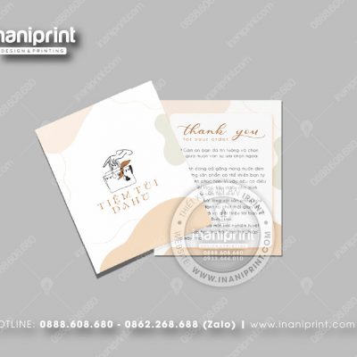 Mẫu Card Visit Shop Phụ Kiện, Name Card Tiệm Phụ Kiện, Danh Thiếp Shop Phụ Kiện Đẹp Giá Rẻ