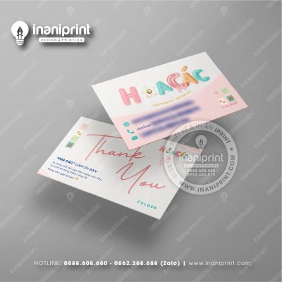 Mẫu Card Visit Shop Phụ Kiện, Name Card Tiệm Phụ Kiện, Danh Thiếp Shop Phụ Kiện Đẹp Giá Rẻ