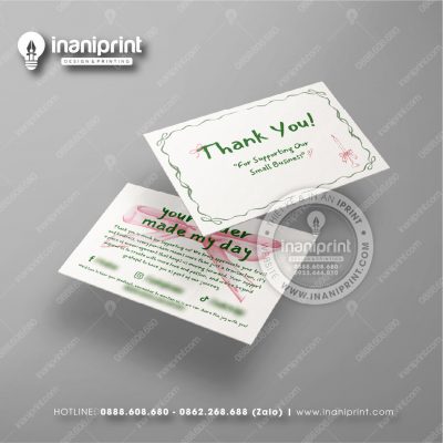 Mẫu Card Visit Shop Phụ Kiện, Name Card Tiệm Phụ Kiện, Danh Thiếp Shop Phụ Kiện Đẹp Giá Rẻ