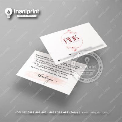 Mẫu Card Visit Shop Phụ Kiện, Name Card Tiệm Phụ Kiện, Danh Thiếp Shop Phụ Kiện Đẹp Giá Rẻ